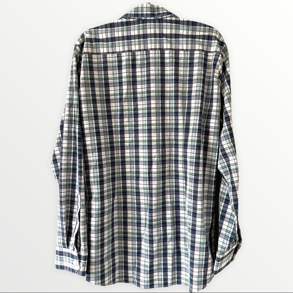 Mizzen + Main x-large trim fit long sleeve button up red white and blue - Picture 2 of 5